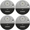 WER Doberman Security Slim Loud 100dB Alarm and Vibration Sensors-Modern & Ultra-Thin Design Compatible with Home, Office, Dorm Room or Even RVs
