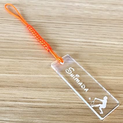 Amazon 名入れアクリルストラップ バドミントン デザイン4種類 クリアアクリル 透明 スポーツバージョン 携帯 ストラップ ネームプレートバド チーム お揃い 必勝祈願 優勝記念 入学祝い 卒業記念 応援グッズ 記念品 ストラップ マスコット 通販