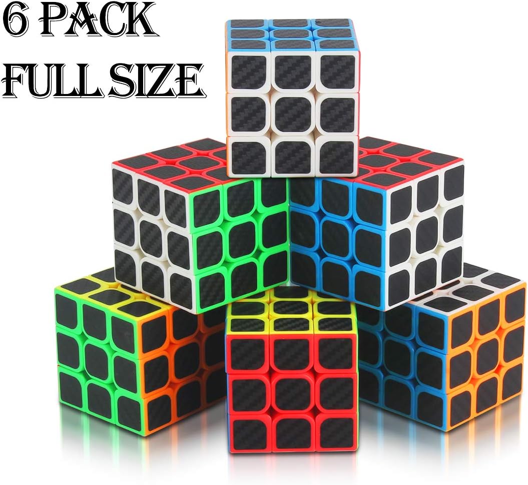 Puzzle Cube (Carbon Fiber 6 Pack)