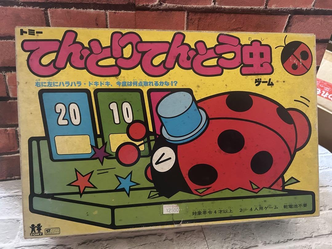 Amazon.co.jp: 昭和 トミー てんとりてんとう虫ゲーム レトロ : おもちゃ