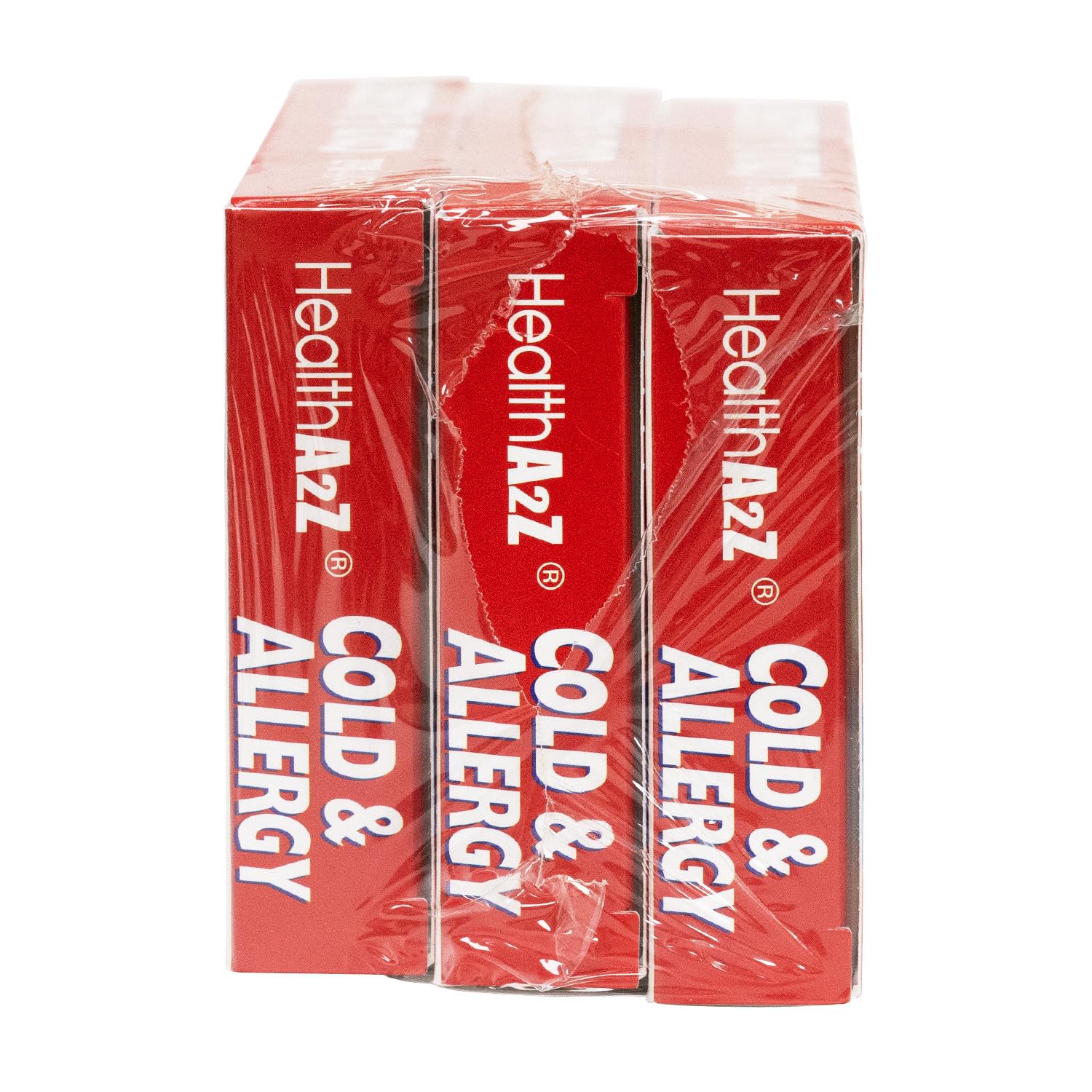 HealthA2Z Cold & Allergy Relief, Chlorpheniramine Maleate & Phenylephrine HCL, Dye Free, 24 Tablets x 3pack (72 Tablets) — Amazon image 3