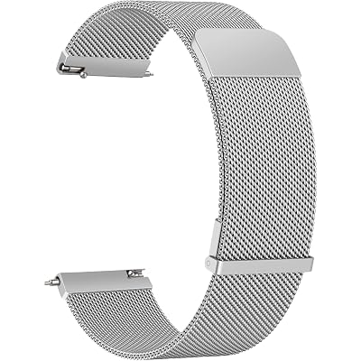 Meliya Metal Watch Bands, 20mm 22mm Quick Release Watch Strap, Stainless Steel Mesh Replacement band for Women Men