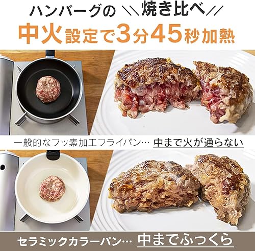 Miniatura 4 de Iris Ohyama CC-SE14NP (ahorro de tiempo, ahorro de energía), juego de 14 piezas, IH Gas Fire, 10.2 pulgadas (10.2 in), 7.9 pulgadas (7.9 in),