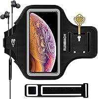 Vista 1 de Brazalete para iPhone 16 Pro Max/16 Plus/15 Pro Max/15 Plus/iPhone 14 Pro Max/14 Plus/13 Pro Max/12 Pro Max/11 Pro Max/Xs Max, banda de ejercicio