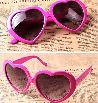 heart shaped eyeglasses