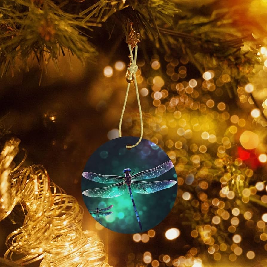 Dragonfly christmas ornaments Clearance