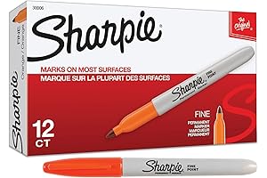 Sharpie Fine Point Orange Marker: The Precision Tool for Your Artistic Endeavors