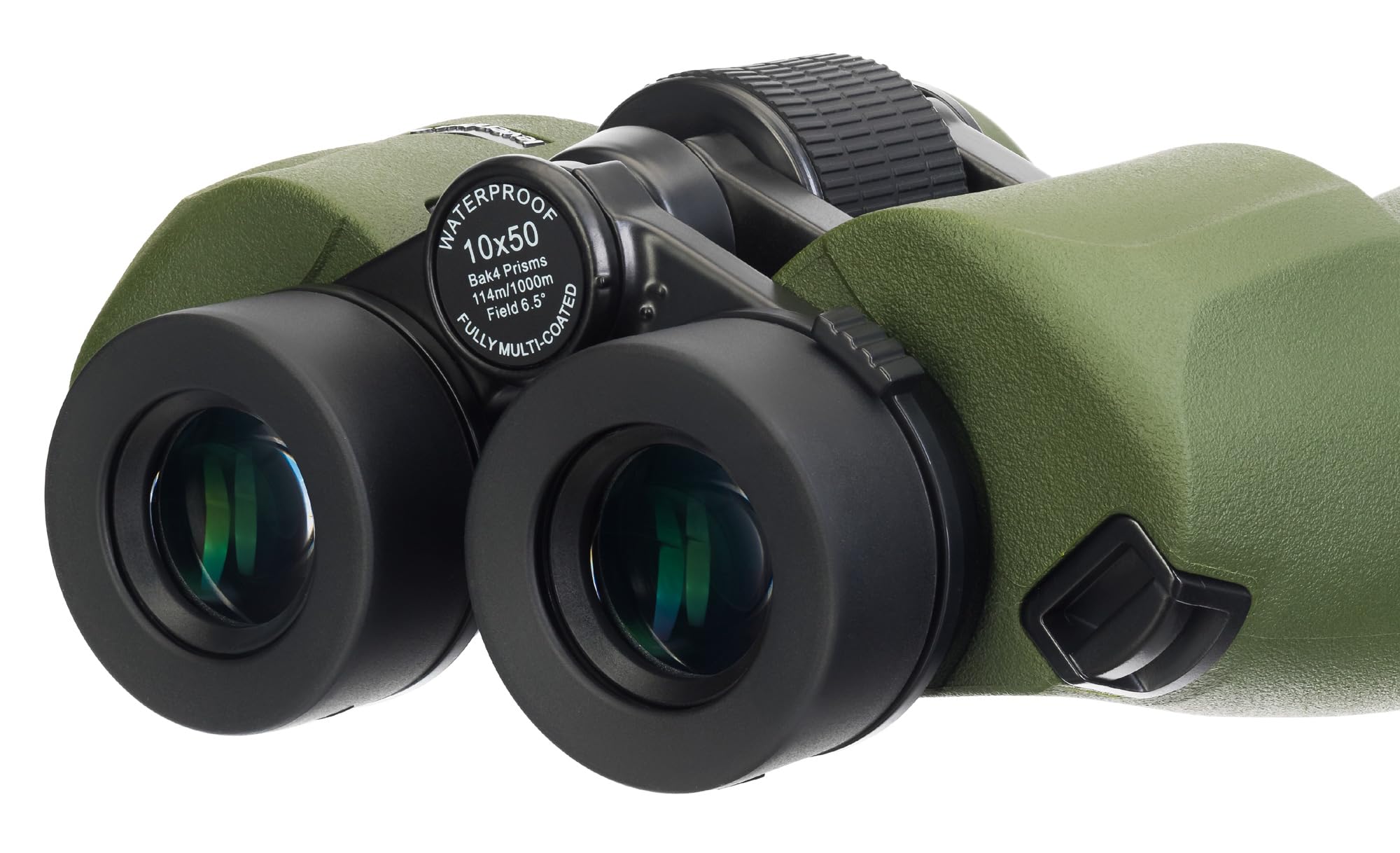 Levenhuk Army 10x50 Prismáticos Resistentes para Aves y Fauna | con Cuerpo de Goma Impermeable y Resistente al Polvo, Lentes con Revestimiento Multicapa, con Retícula y Escala