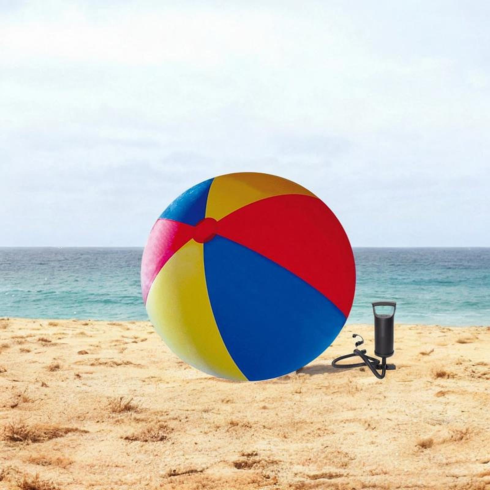 Lot De 10 Ballons De Plage PVC 25 Cm – Les Ballons Multicolores Pour S'amuser à La Mer Ou à La Piscine !