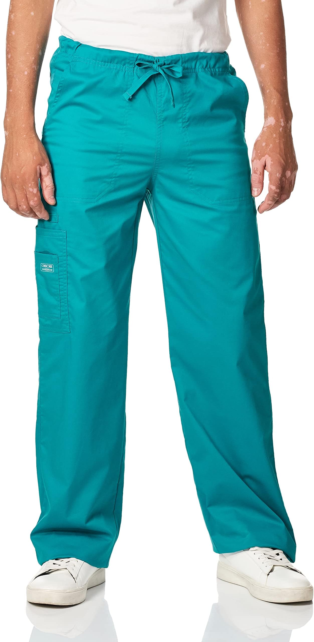 Cherokee Men & Women Scrubs Pant Workwear Core Stretch Drawstring Cargo 4043