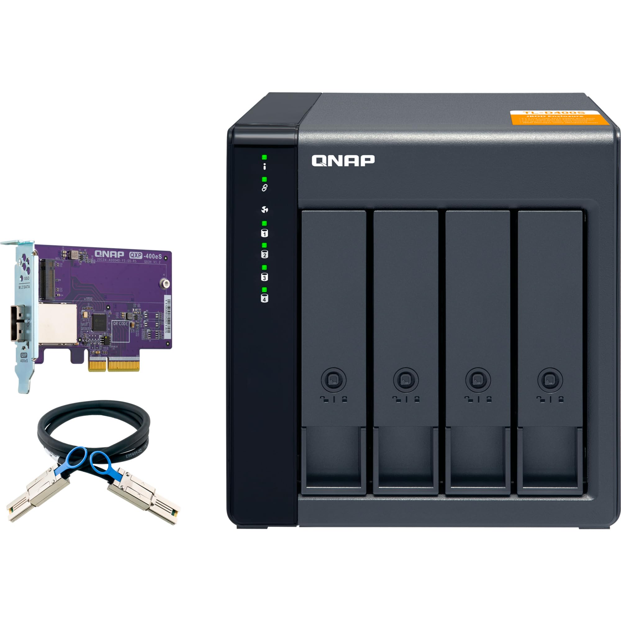 QNAP 4-Bay Desktop SATA JBOD Expansion Unit