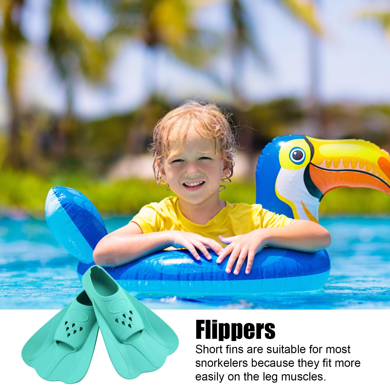 Pinne Per Bambini Allenamento Nuoto Con Pinne Corte Per Ragazzi | Pinne Per Allenamento In Piscina Adatti A Snorkeling Piscina Bodyboarding Subacquea Viaggio Spiaggia Vacanza