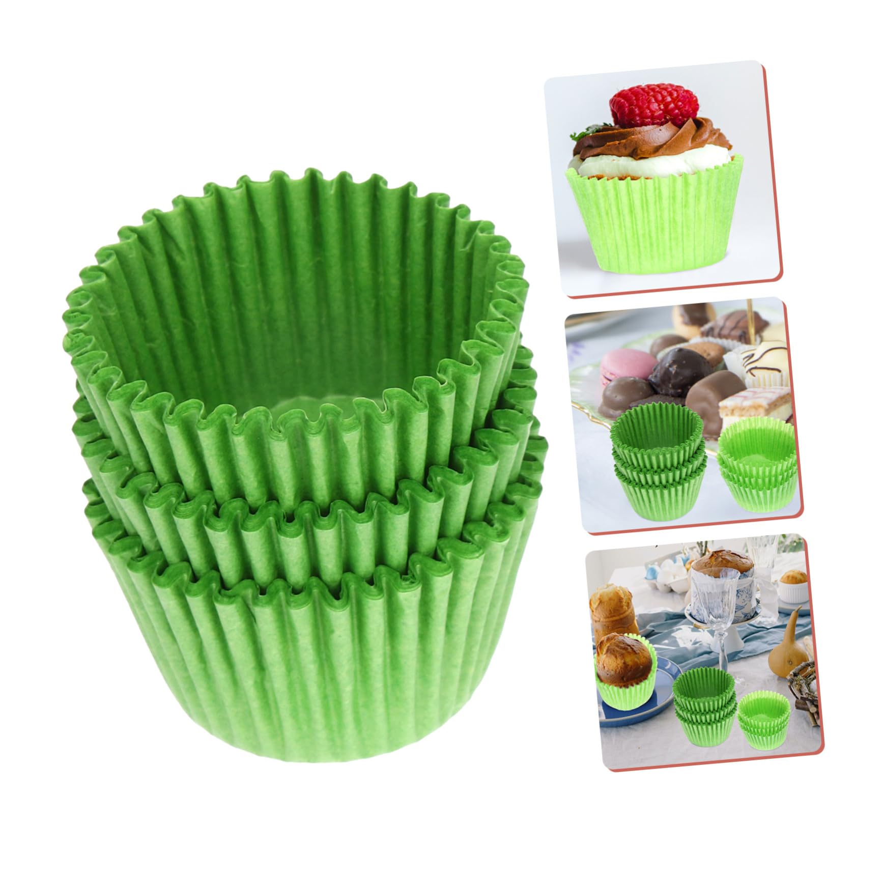 Ciieeo 3 Juegos Bandeja De Pastel Fabricante Portador De La Magdalena Accesorios Cocinita Envoltorio De Cupcakes Vasitos Para Postres Envoltorios Para Muffins Tazas De Pastel 1000 Uds * 3