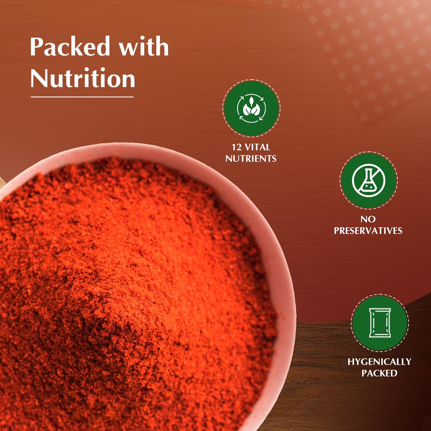 Amazon Brand - Vedaka Red Chilli (Lal Mirch) Powder, 200 g 2