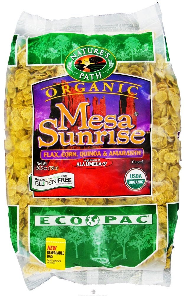 Nature's Path Organic Mesa Sunrise Cereal, Flax, Corn & Amaranth 26.4 oz (750 g)