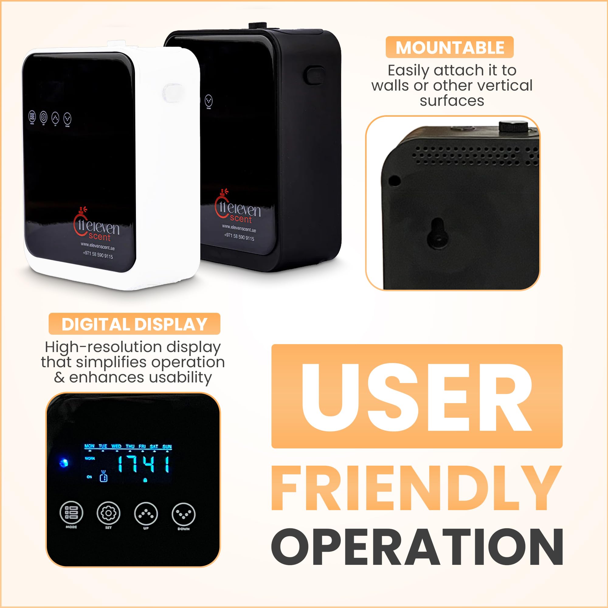 Eleven Scent QT Oil Fragrance Diffuser (White): Buy Online at Best Price in  UAE - Amazon.ae