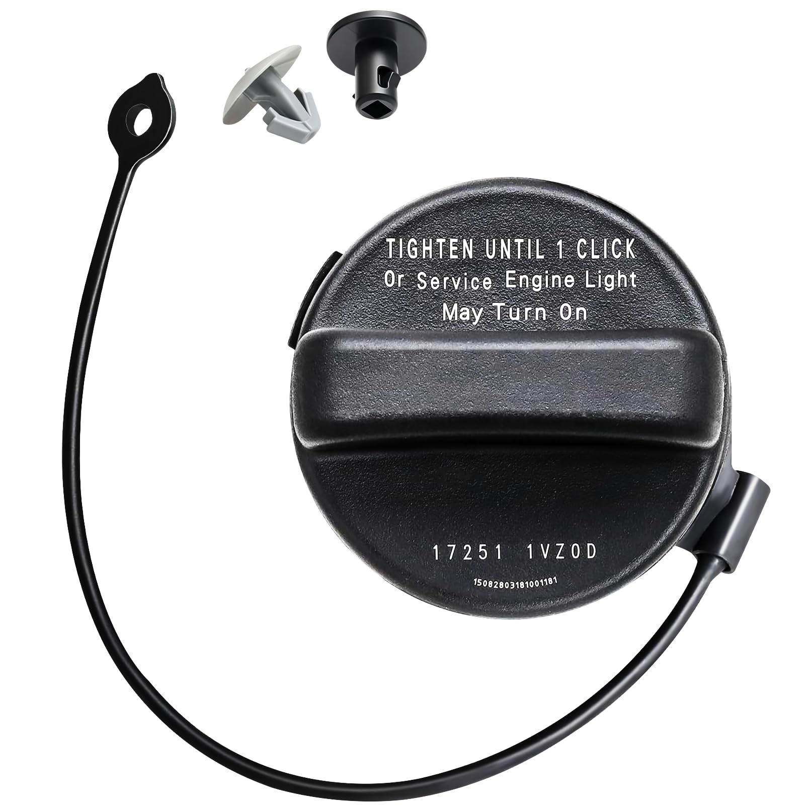 Gas Cap Fuel Cap Replaces 17251-3JA0A 2 pcs for Nissan 2011-2020 Frontier 2012-2020 Versa 2014-2019 Versa Note 2013-2018 Altima 2013-2020 Pathfinder 2015-2020 Murano, Infiniti 2013 JX35 2014-2020 QX60