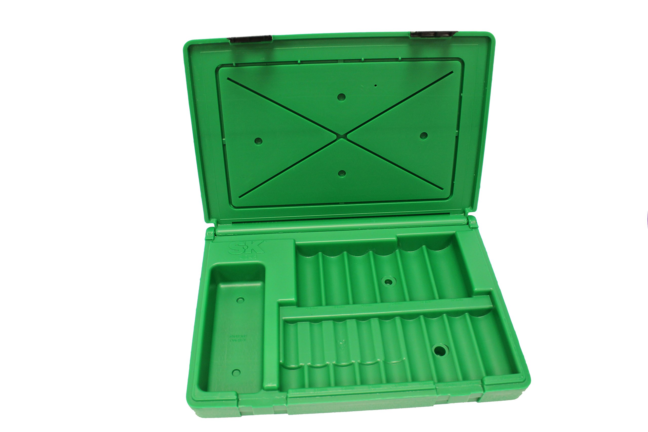 SKHand Tool ABOX-4048 Blow-molded replacement case for 4048 1/2" Drive Impact Socket Set, Green