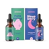 JoySpring SleepBerry Liquid Melatonin and Liquid Gut Cleanse for Kids