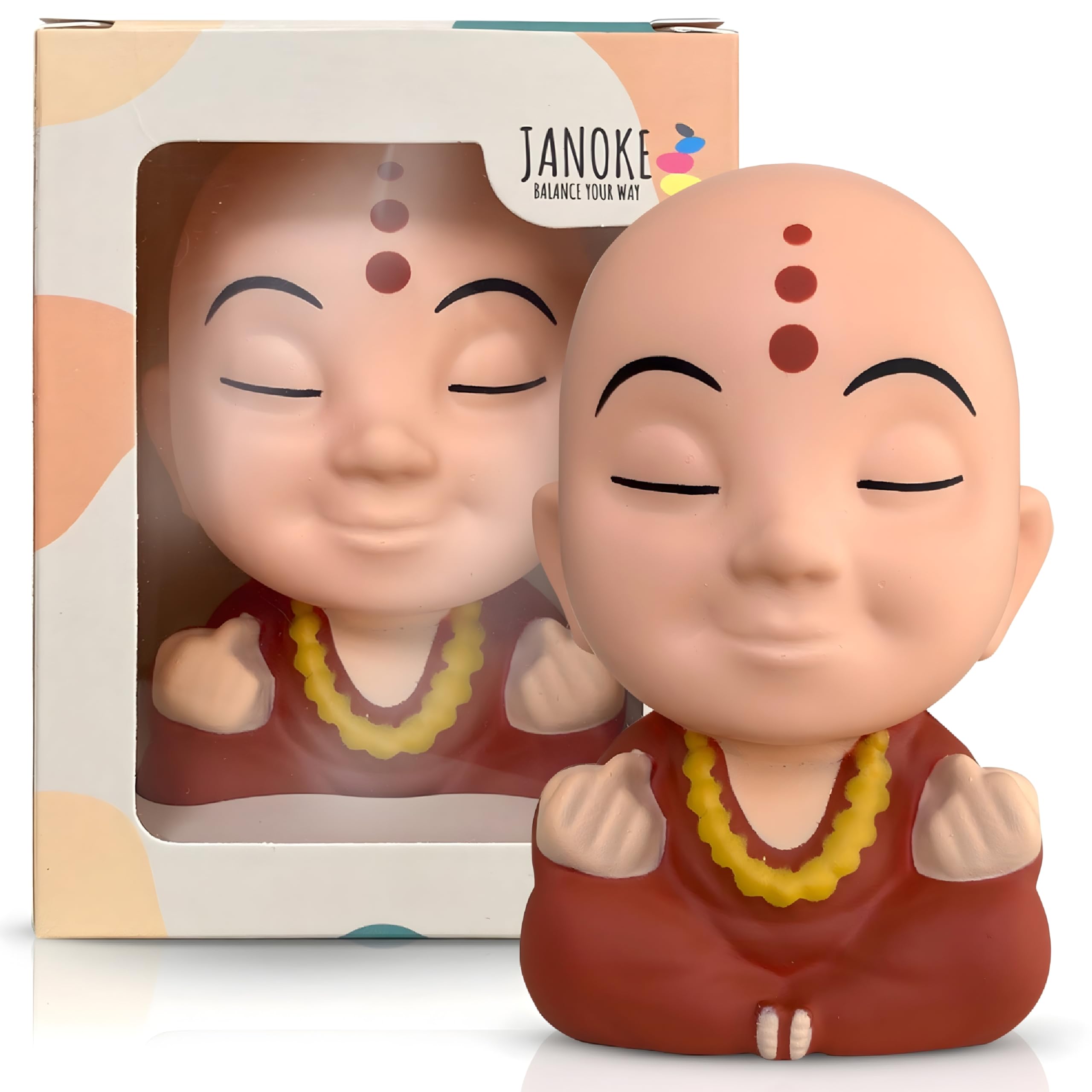 Funny Stress Balls for Adults – Zen Style Squishy Squeeze Toy, Hilarious Gag Gift for Coworkers, Men & Women – Unique Stress Relief Desk Toy