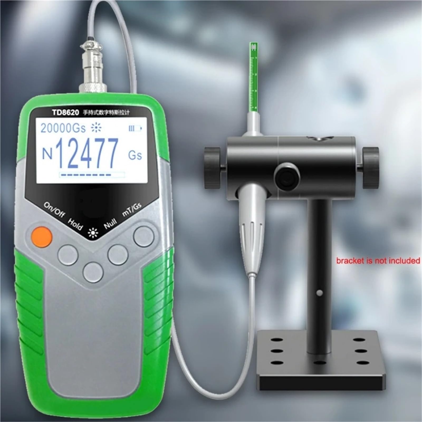 Medidor de campos electromagnéticos Medidor De Gauss Imán Permanente TD8620, 5%, Precisión Prueba Campo Superficie Flujo Magnético Digital Portátil para construcciones
