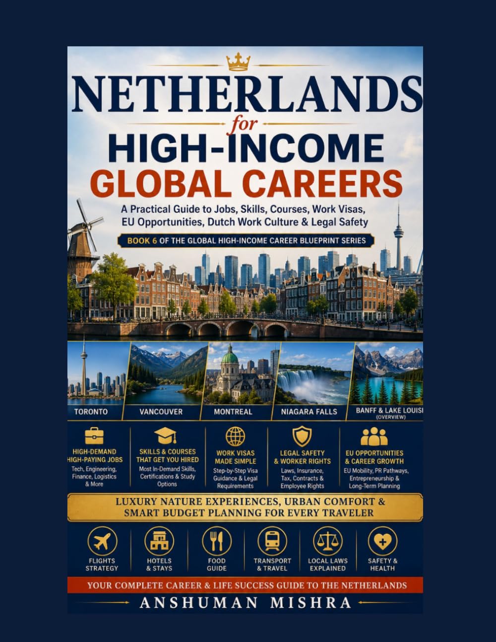 Netherlands for High-Income Global Careers: A Practical Guide to Jobs, Skills, Courses, Work Visas, EU Opportunities, Dutch Work Culture & Legal Safety: 6 (Global High-Income Career Blueprint)