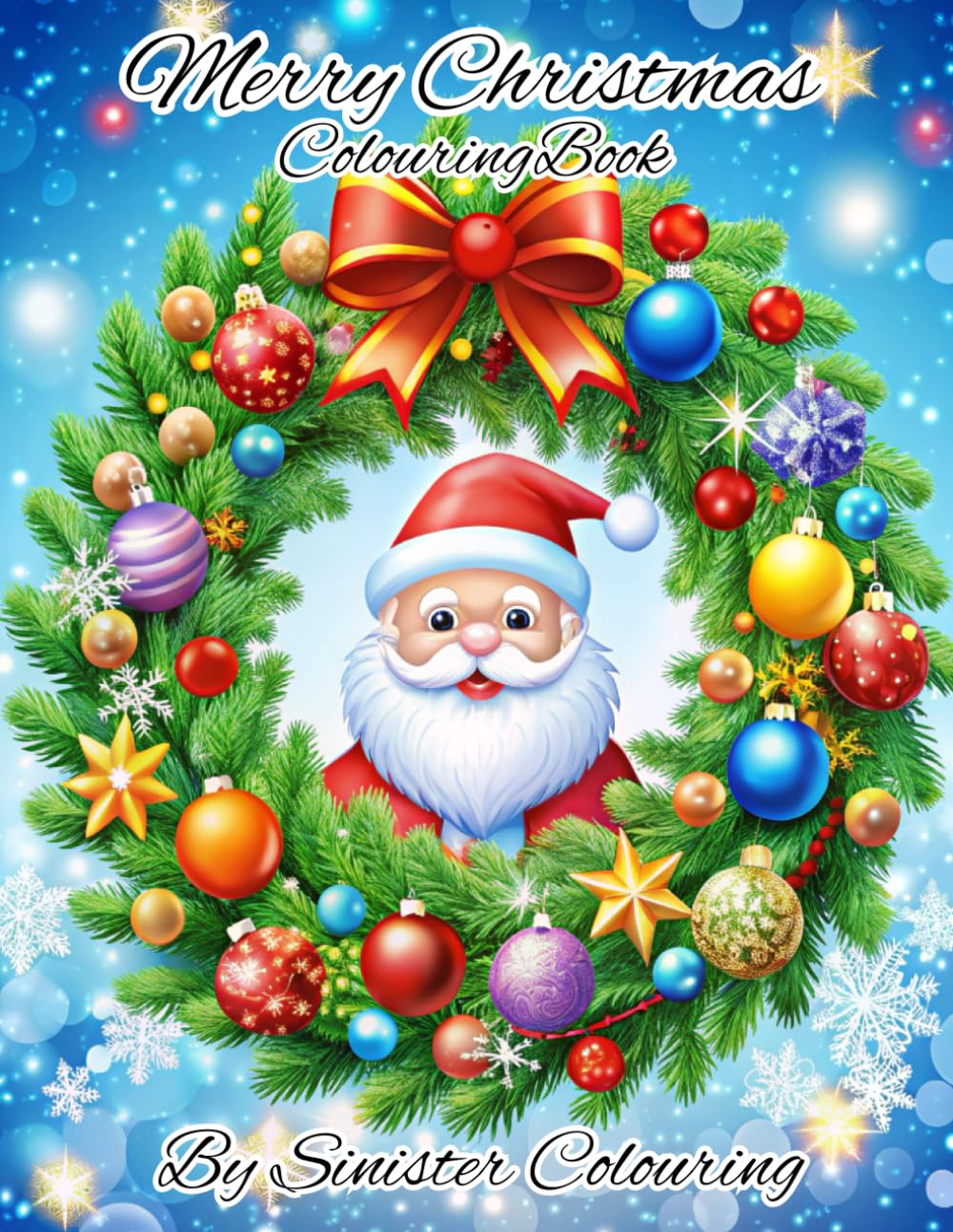 Merry Christmas Colouring Book - Ideal for stocking filler or gift
