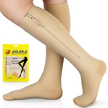 SICKS　atlast butcher products75/8 Amazon.com: Ailaka Zipper Compression Socks for Men Women