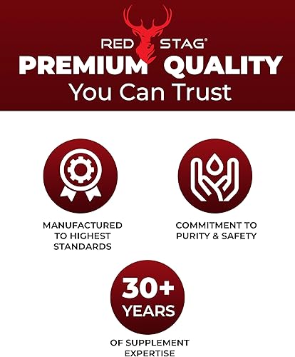 Miniatura 7 de Red Stag Suplemento Saw Palmetto Complejo de 500 mg - Suplemento herbario para frecuencia normal de micción y prevención de pérdida de cabello -