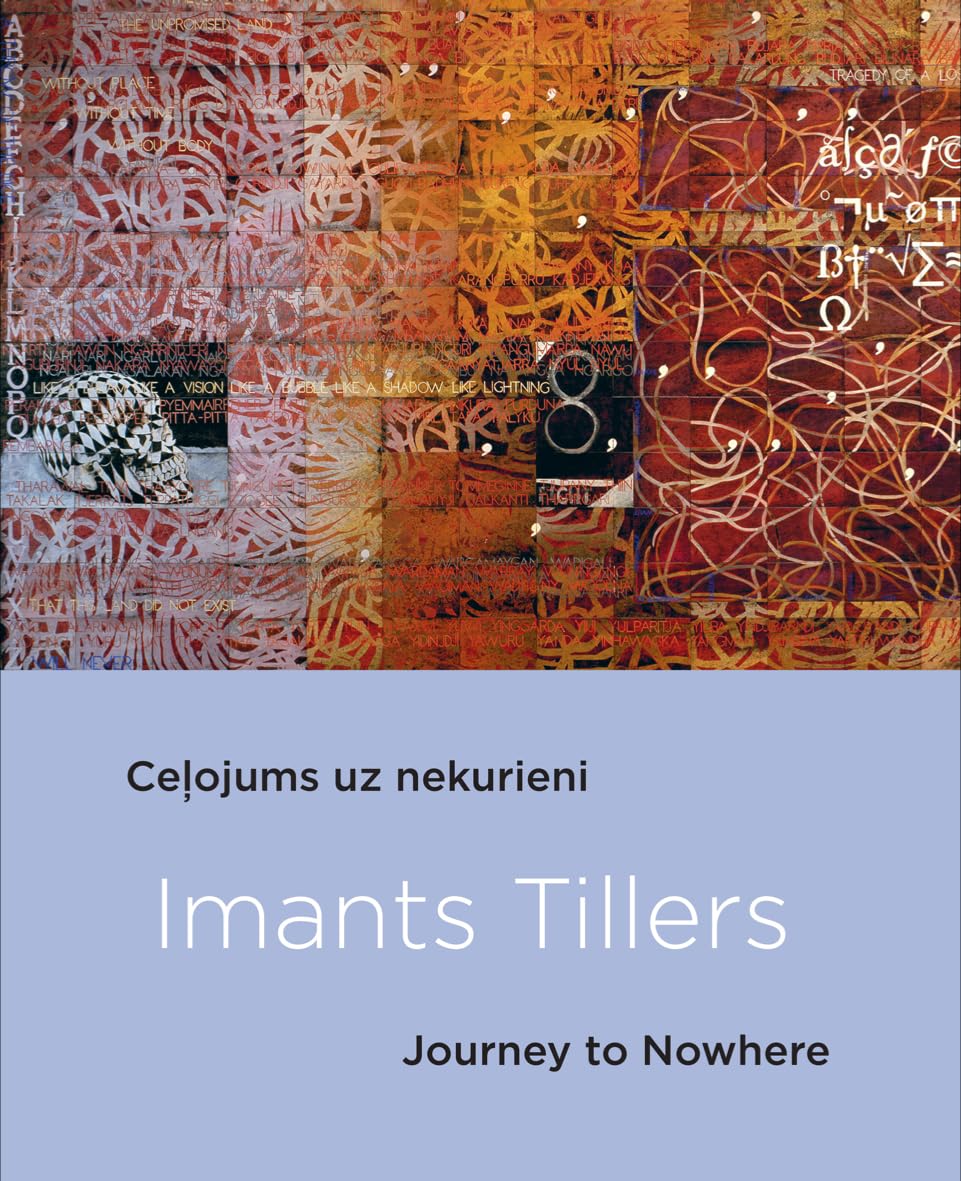 Imants Tillers Journey to Nowhere édition reliée de collection