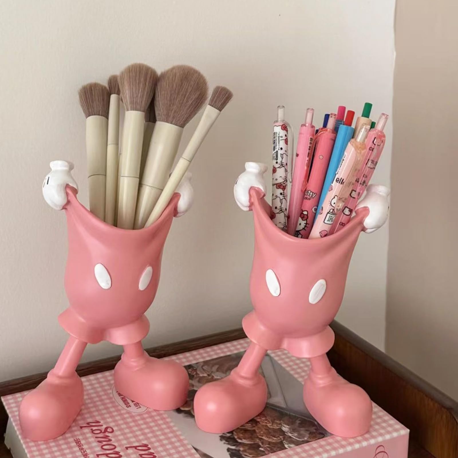 Amazon.com: FUEMEILY Cute Mouse Pen Holder for Desk, Cartoon Mouse  display picture 1