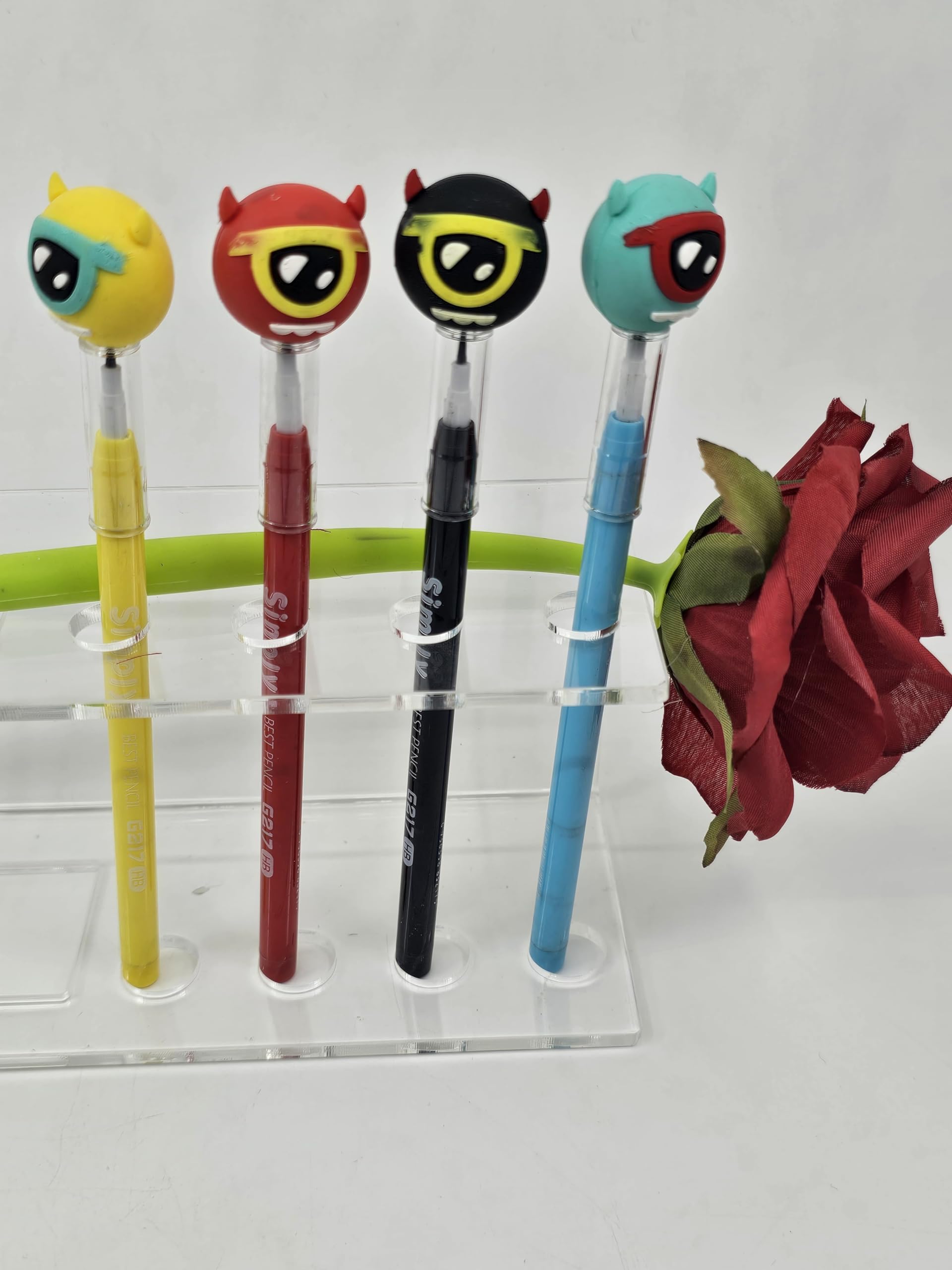 RSAAUD® Monster Pencil With Eraser, Cartoon Design Lead Pencil for Kids Colorful Push-up Pencil for School Pencil for Girls, Pencil for Birthday Gifts for Kids, Pencil for Boys 4 pcs (Monster Pencil) (B0CZHR6P4Y) Amazon Price History, Amazon Price Tracker