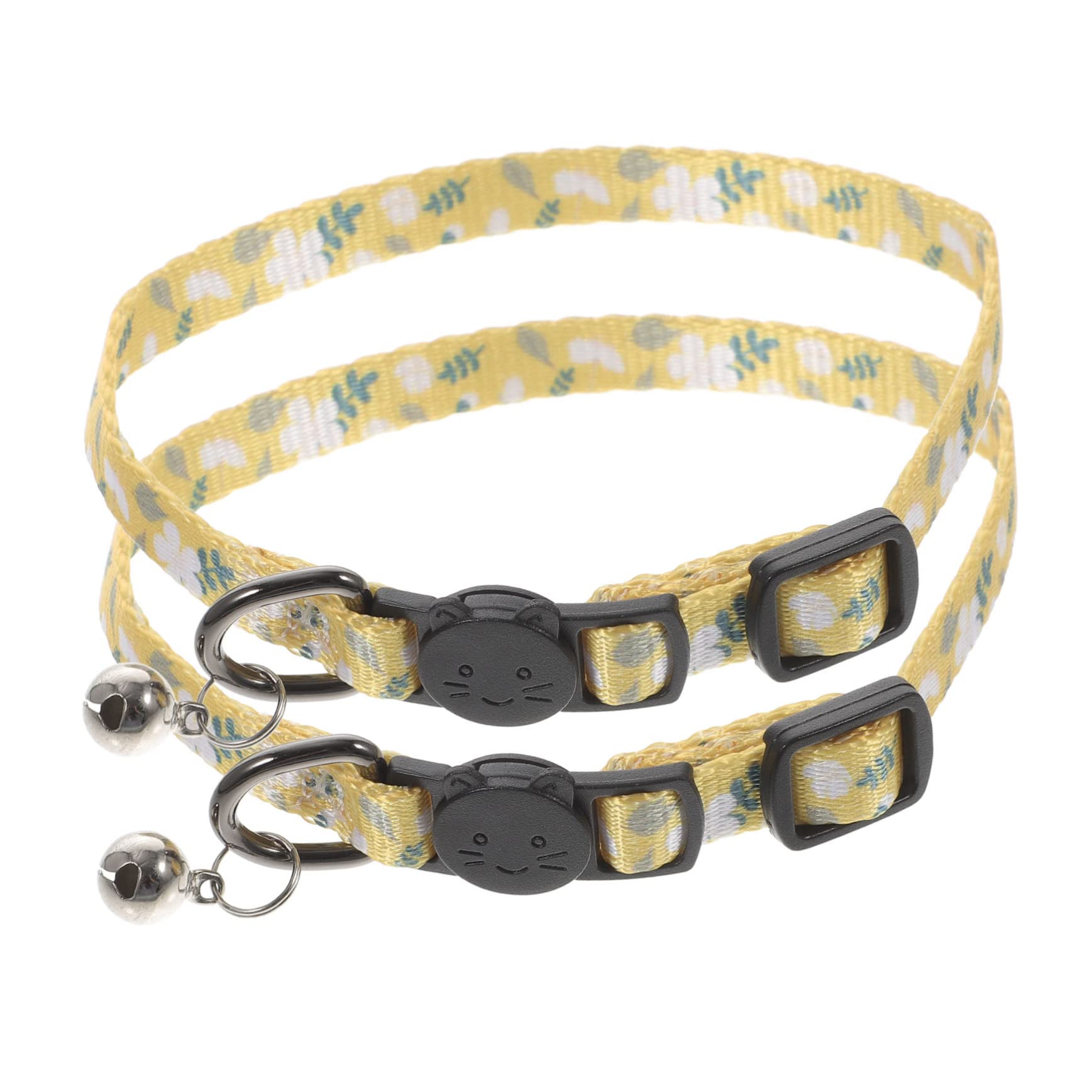 Mipcase 10stücke Katzenhalsband Mit Glocke Niedliches Druckdesign Verstellbar Und Ausbruchsicher Für Kleine Hunde Und Katzen Atmungsaktiv Gemütlich Und Leicht Für Verschiedene Anlässe