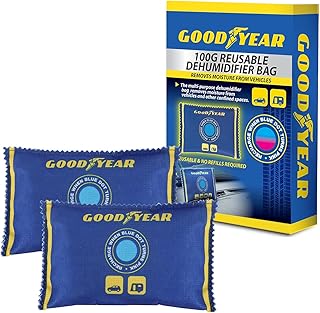 🚨 EXTREME: Goodyear 2 x Car Dehumidifier Bags | Reusable | Anti-Fog and Condensation Absorption | Protects Windows and Windscreen fro…