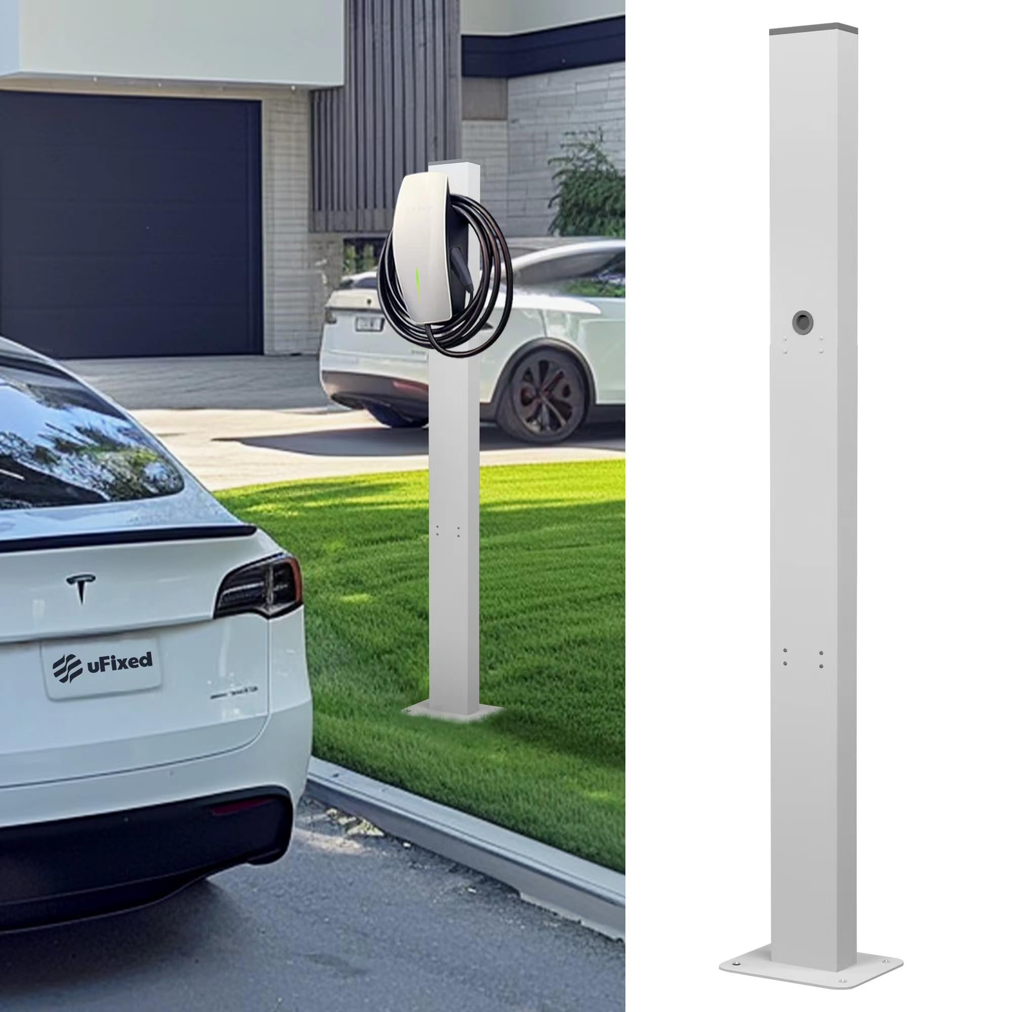 Amazon.com: Ufixed EV Charger Pedestal Tesla Charger Pedestal for 
