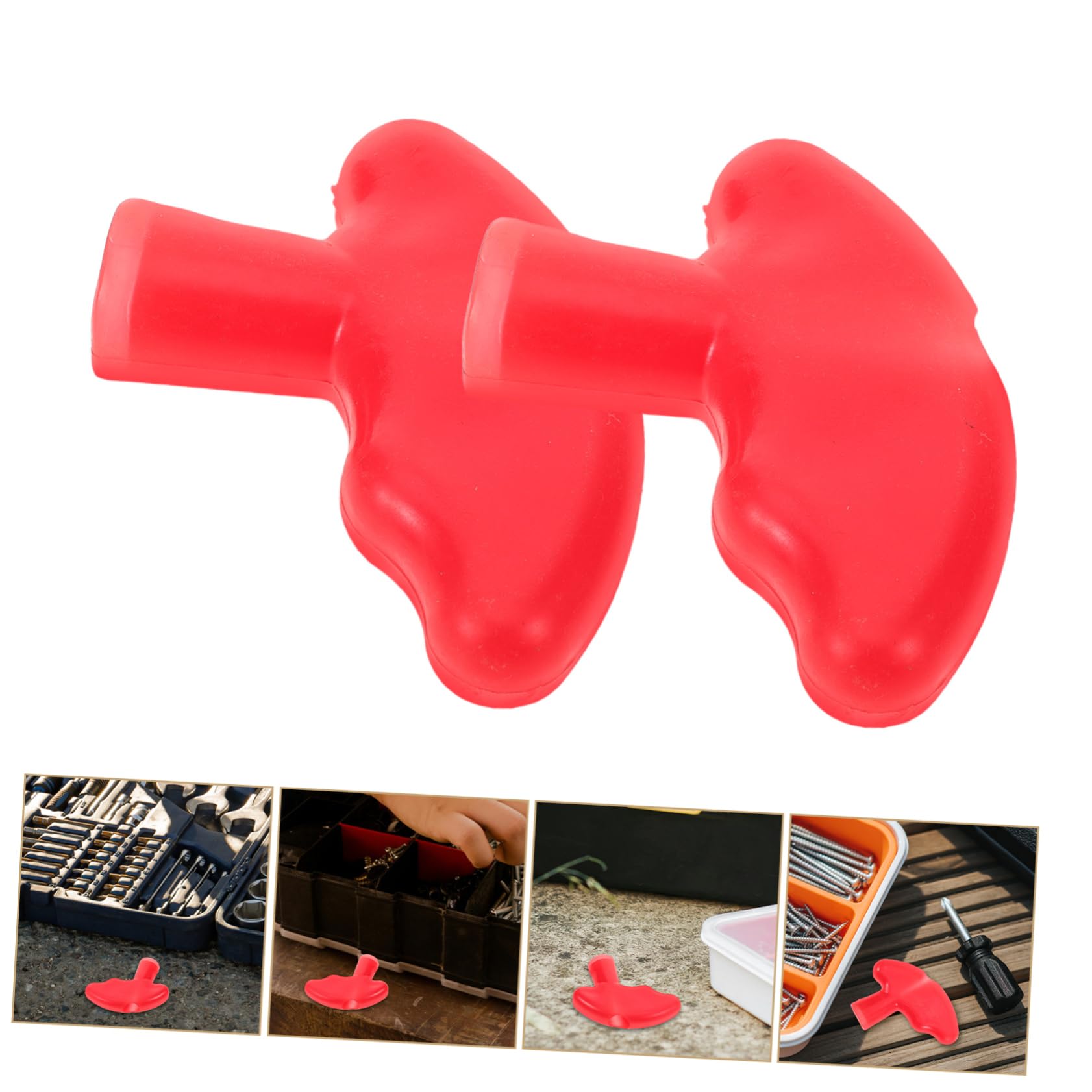 Pull String Handle Zipper Pulls 6-Pack Plastic Pull Cord Handles - Nonslip Grip For Lawn ...