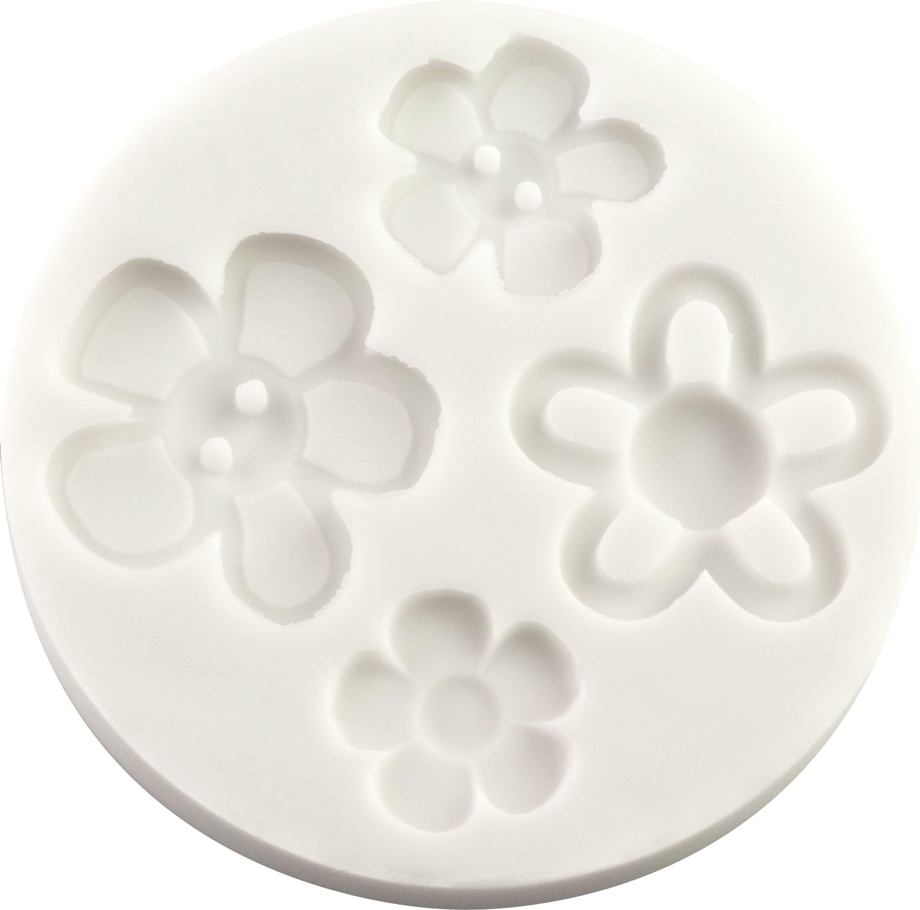 FPC 'Flower Buttons' Silicone Mould
