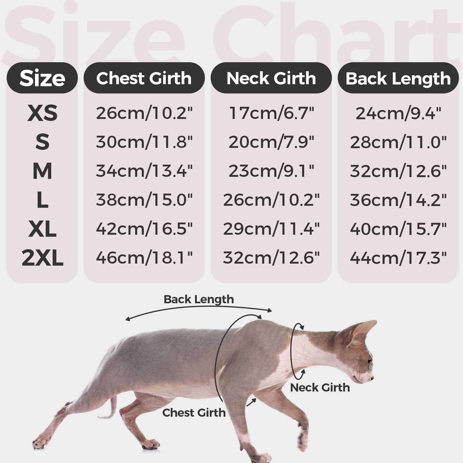 Cat Sweater, Large Cat Sweater Winter Coat Warm Jumper Fleece Winter Pullover Vest(Pink, 2XL), XX-Large - Image 2