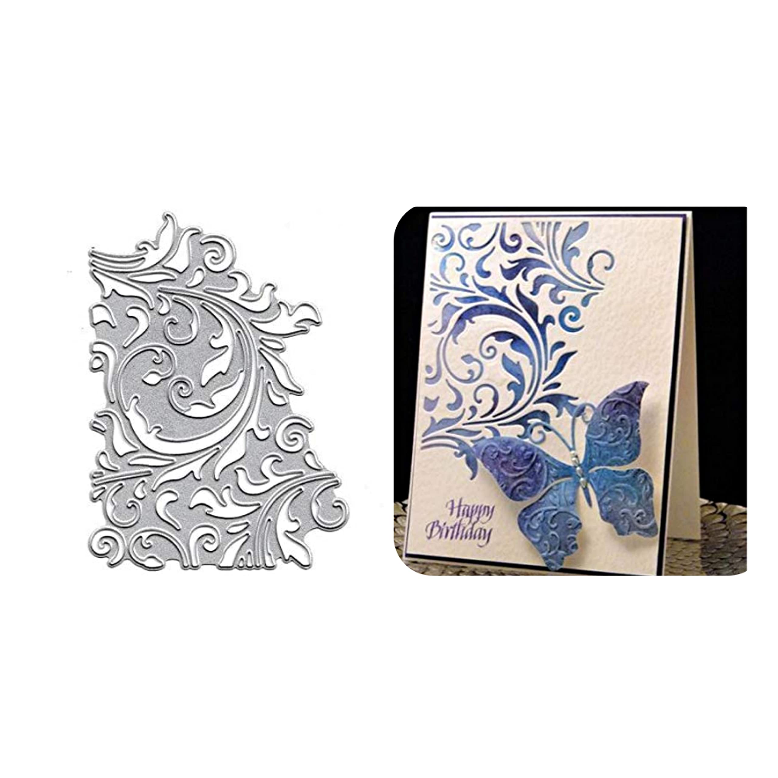 1 Pcs Flower Frame Background Cutting Dies,DIY Scrapbooking Artist Metal Cutting Dies Stencils Scrapbooking Craft New 2020 Embossing Stencils Paper Card Making