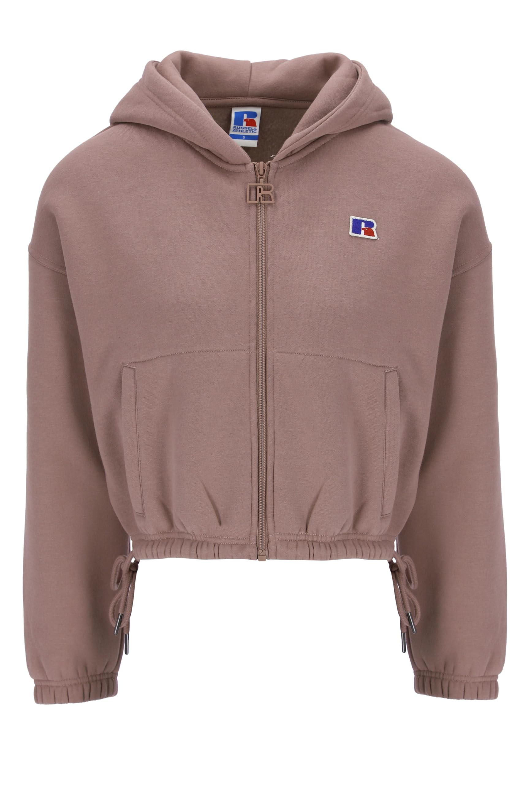 Russell Athletic E34032-AN-579 ZIP THROUGH HOODY JACKET Jacket Women's ANTLER Size S
