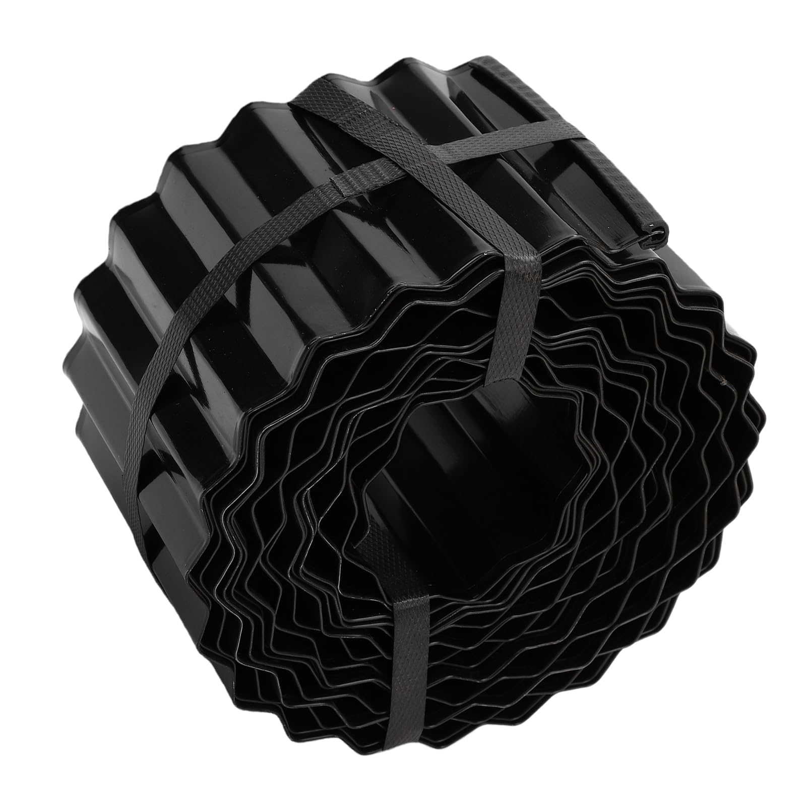 Hyuduo Bordure de Jardin en Métal Durable Noir, Liseré pour Parterre de