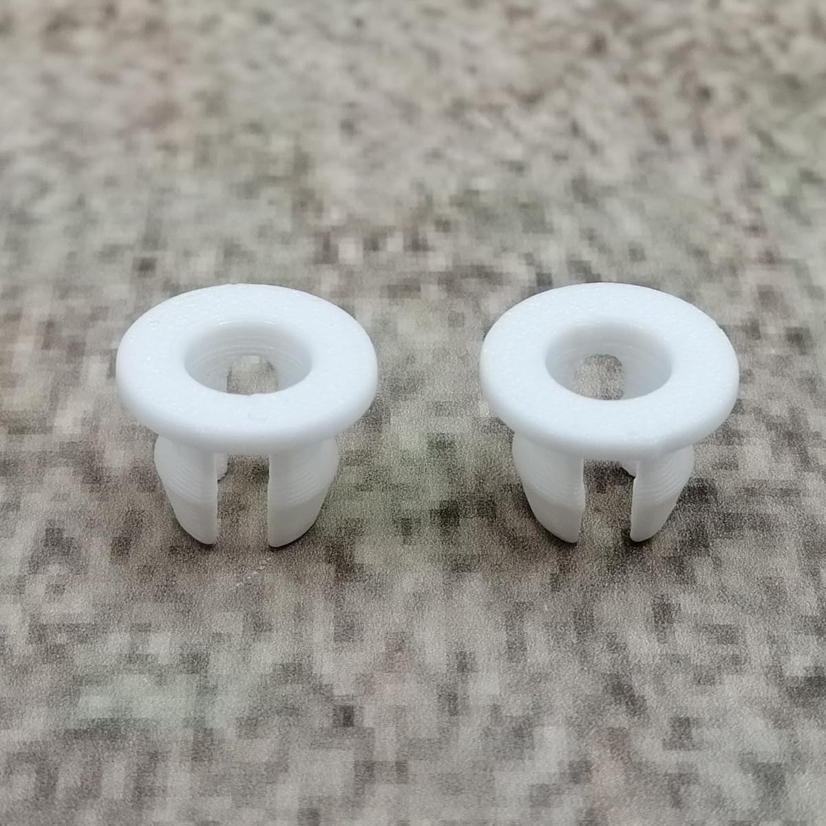 Boccola articolata di ricambio, 8 pezzi, colore bianco, compatibile con Bremhey Dinett Gerlinol ADT, carrello da portata