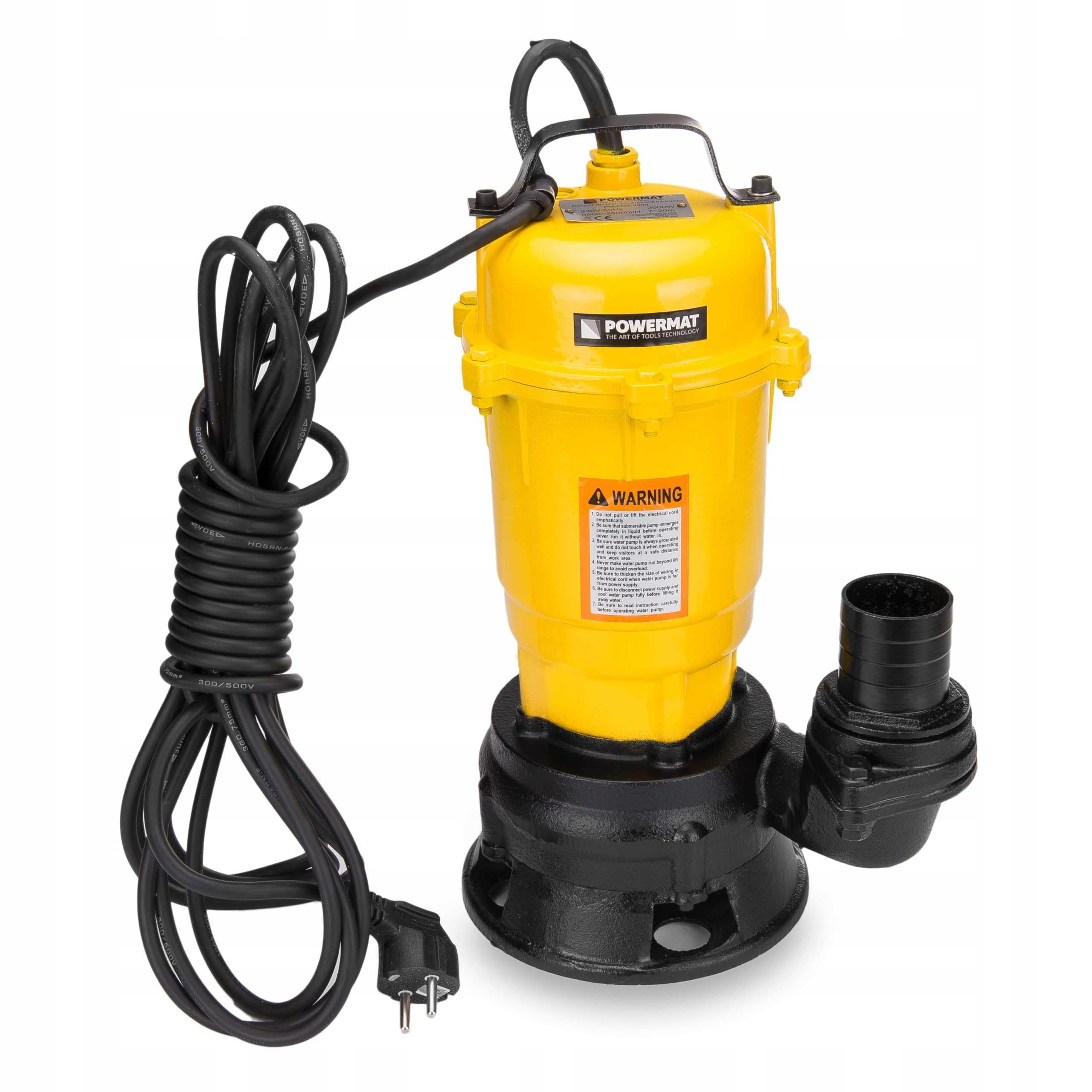 Pompe pour fosse septique avec broyeur PM-PDS-3000