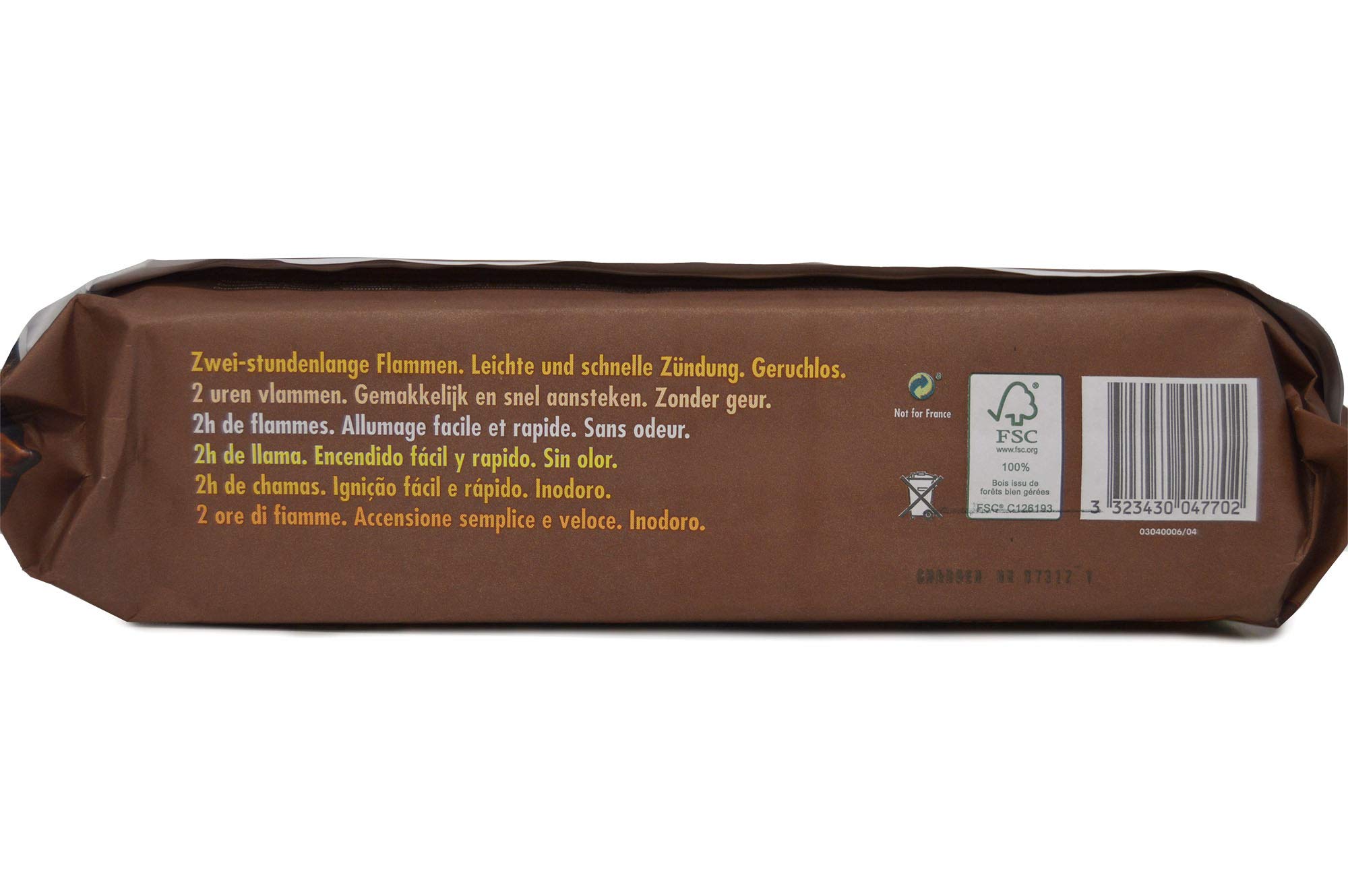 Pyro Feu 24770-12 Legno calorifico a lunga durata 1,120 kg