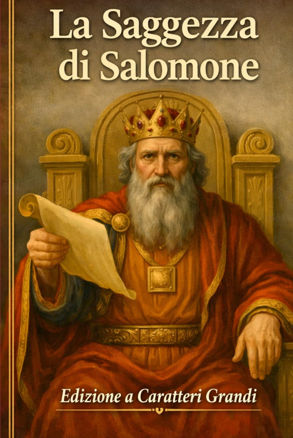 La saggezza di Salomone Edizione a caratteri grandi: Conosciuto anche come Il libro della saggezza –