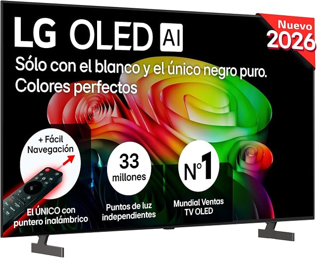 LG OLED65B65LA Smart TV OLED AI 65" 4K Sin Reflejos