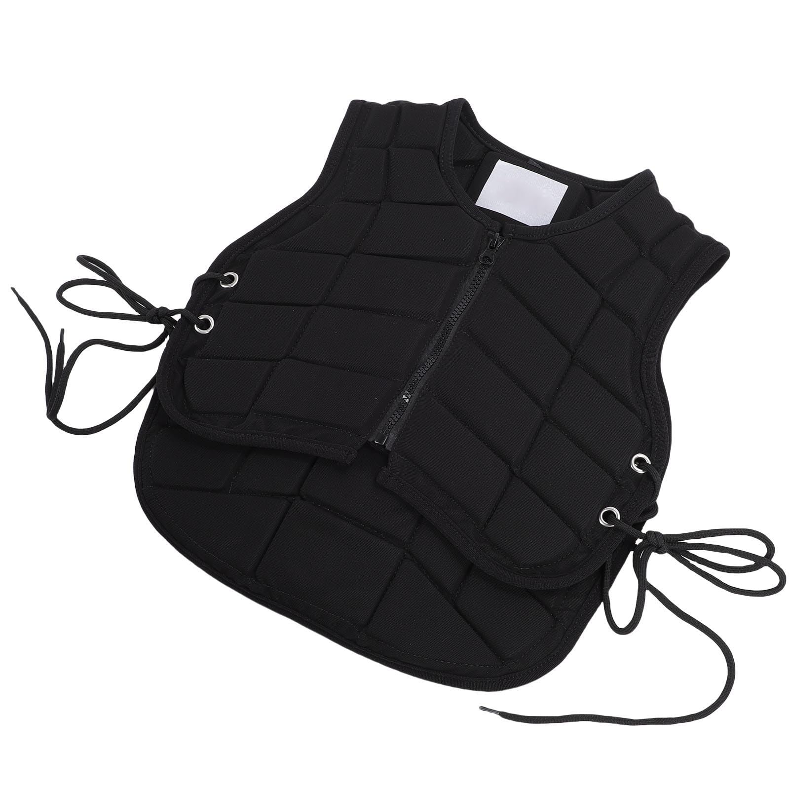 YUYTE Giubbotto Equitazione Protettivo per Bambini, Gilet Imbottito con