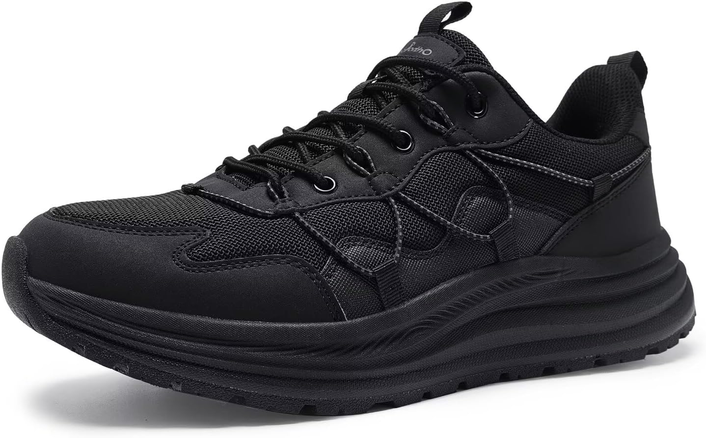 Men's Orthopedic Trail Running Shoes: Comfortable Casual Arch Support Plantar Fasciitis Workout Outdoor Walking Shoes, Orthotic Flat Feet Hiking Sport Trekking Sneakers for Foot and Heel Pain Relief