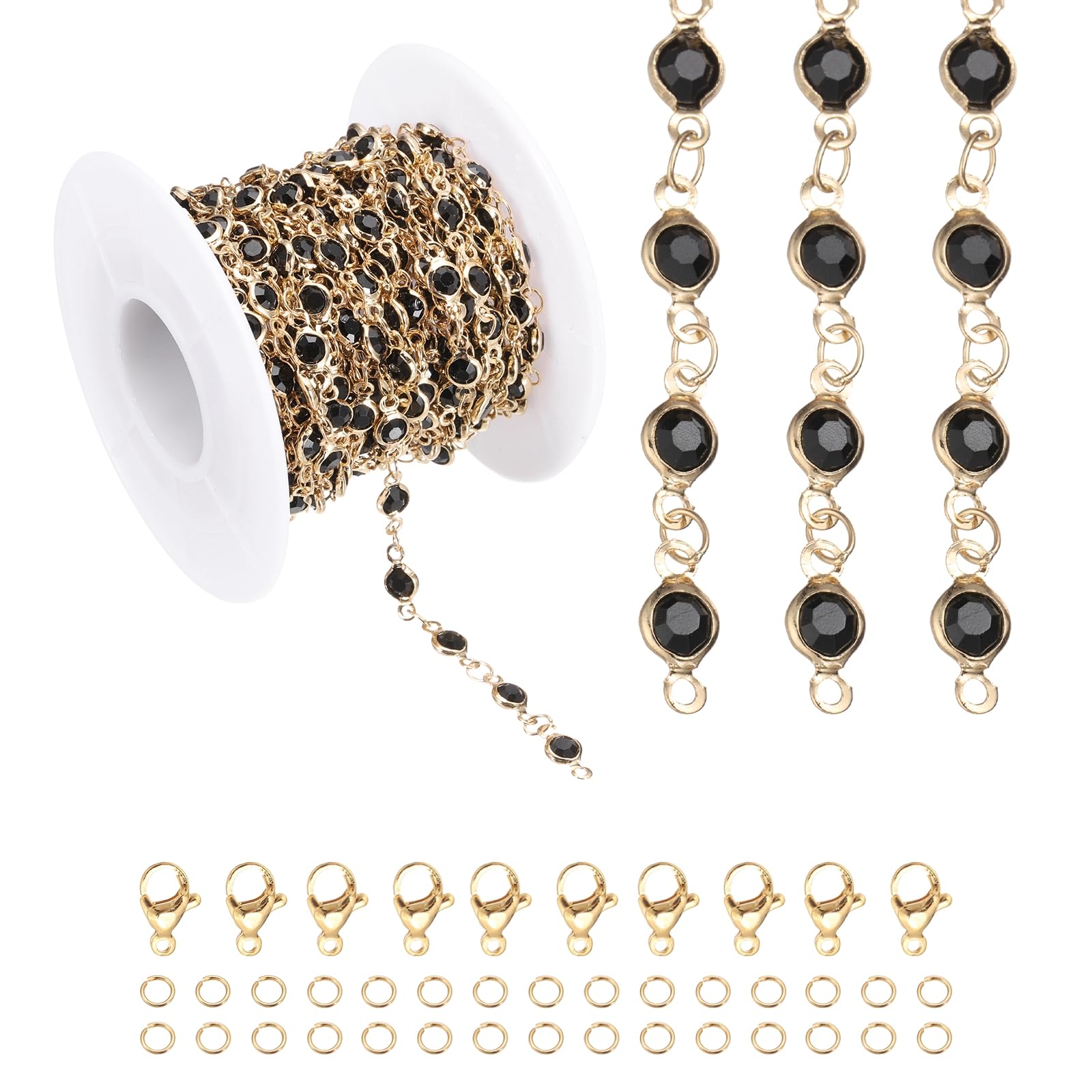 UMAOKANG Gold Plated Stainless Steel Chains - 18 Inch, 10-Pack For Jewelry Making - View #10