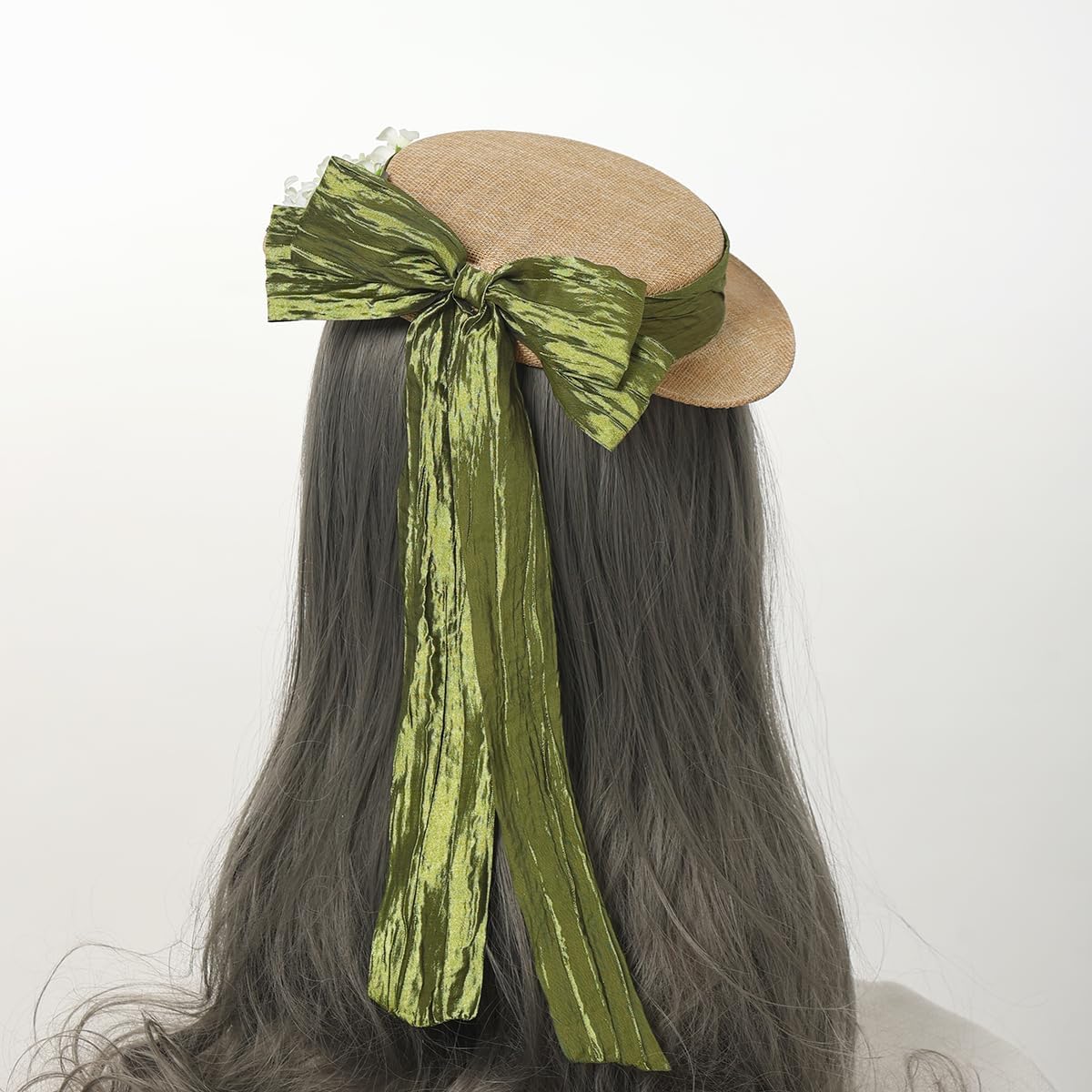 COSDREAMER Victorian Hat Girls Women Tea Party Sun Hat Small - Image 6